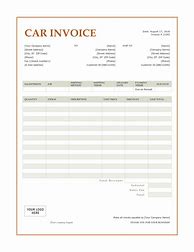 Image result for Auto Invoice Template Print