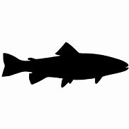 Image result for Trout Fish Silhouette Clip Art