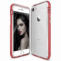 Image result for iPhone 7 Hard Case with Leather Face Cover