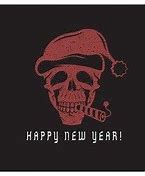 Image result for New Year's with Friends Skulls