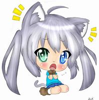 Image result for Cute Chibi Cat Girl Drawings