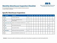 Image result for Warehouse Checklist