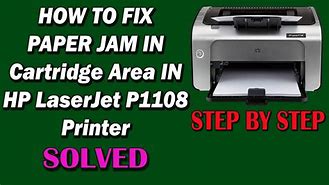 Image result for Paper Jam in Cartridge Area