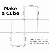 Image result for Blank Cube Template Printable