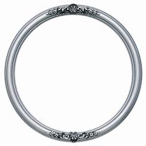 Image result for Silver Round Frame