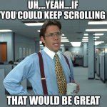 Image result for Office Space Meme Generator