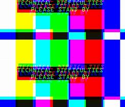 Image result for Keyed Rainbow TV Test Pattern