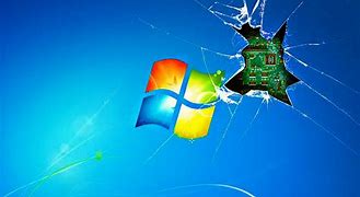 Image result for Cracked Screen Wallpaper with Windows 11 Logo