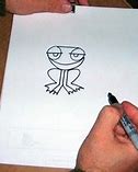 Image result for How to Draw a Frog Face