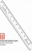 Image result for Ruler Measurements Inches in Actual Size