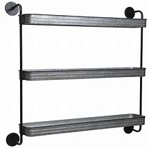 Image result for Galvanized Wall Shelf