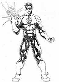 Image result for Green Lantern Coloring Pages