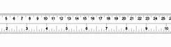 Image result for Standard Ruler Measurement Chart