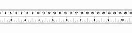 Image result for 0.5 Inches On a Ruler