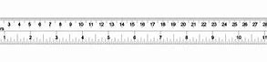 Image result for Lines Between Inches On Ruler
