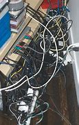 Image result for Cable Management Hell