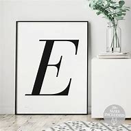 Image result for E Letter Decor