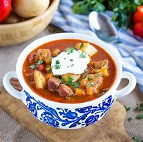 Image result for Hungarian Goulash Soup