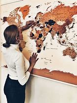 Image result for Pins for World Map Pin Board