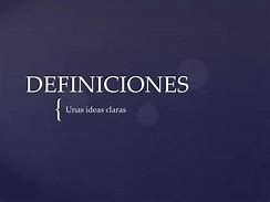 Image result for Ejercicios De Definiciones