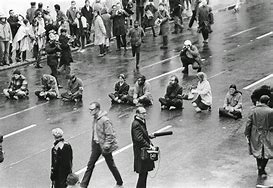 Image result for 1960 Bloody Man Japan Protest