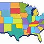 Image result for Picture of All 50 States Map Printable