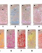 Image result for iPhone 7 ClearCase Liquid Yellow Glitter