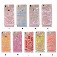 Image result for iPhone 7 ClearCase Liquid Yellow Glitter