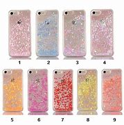 Image result for Clear iPhone 8 Liquid Glitter Case