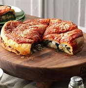 Image result for Spinach Stuffed Pizza Sbarro