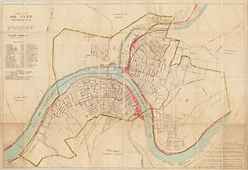 Image result for Oil City PA Map