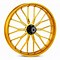 Image result for Gold Spoke Motorcycle Wheels