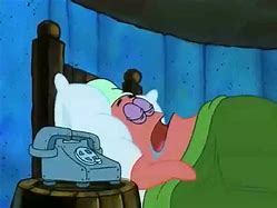 Image result for Patrick Star Sleep