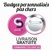 Image result for Badge Personnalise