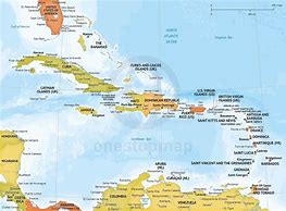 Image result for Interactive Map of Caribbean Islands
