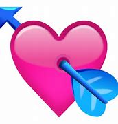Image result for Heart Emoji with Arrow Drawing