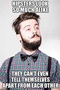 Image result for Hipster Male Meme