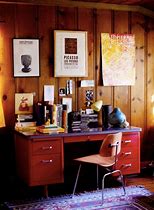 Image result for Updating 1960s Wood-Paneled Office