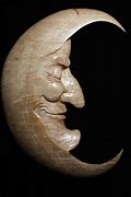 Image result for Wood Carving Moon