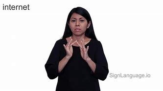 Image result for Internet ASL Sign