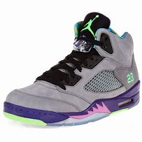 Image result for Jordan 5 Grey and Green Size 7