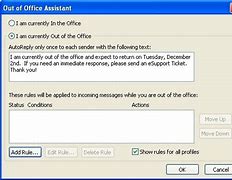 Image result for Out of Office Assistant
