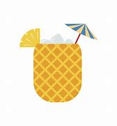 Image result for Pineapple Drink Clip Art