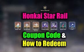 Image result for Honkai Star Rail Redeem Code