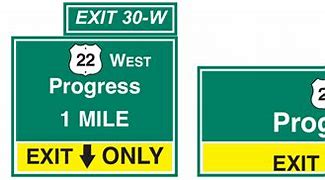 Image result for Green Guide Signs