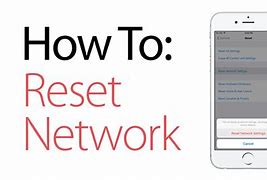 Image result for iPhone X Reset Network Settings