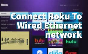 Image result for Roku Ethernet Connection Image