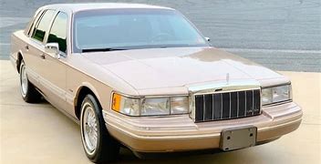 Image result for 1992 Lincoln Town Car Restomod