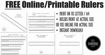 Image result for Printable Standard Ruler