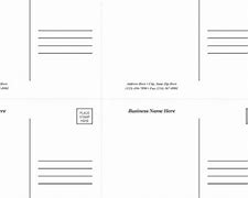 Image result for Avery 5389 Postcard Template